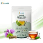 Liver Detox Tea | Milk Thistle + Ayurvedic Blend for Fatty Liver, Skin Glow & Digestion