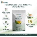 Liver Detox Tea | Milk Thistle + Ayurvedic Blend for Fatty Liver, Skin Glow & Digestion - Image 2