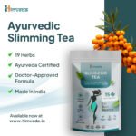 Slimming Tea | Green Tea + Ayurvedic Blend for Fat Burn & Metabolism Support - Image 2